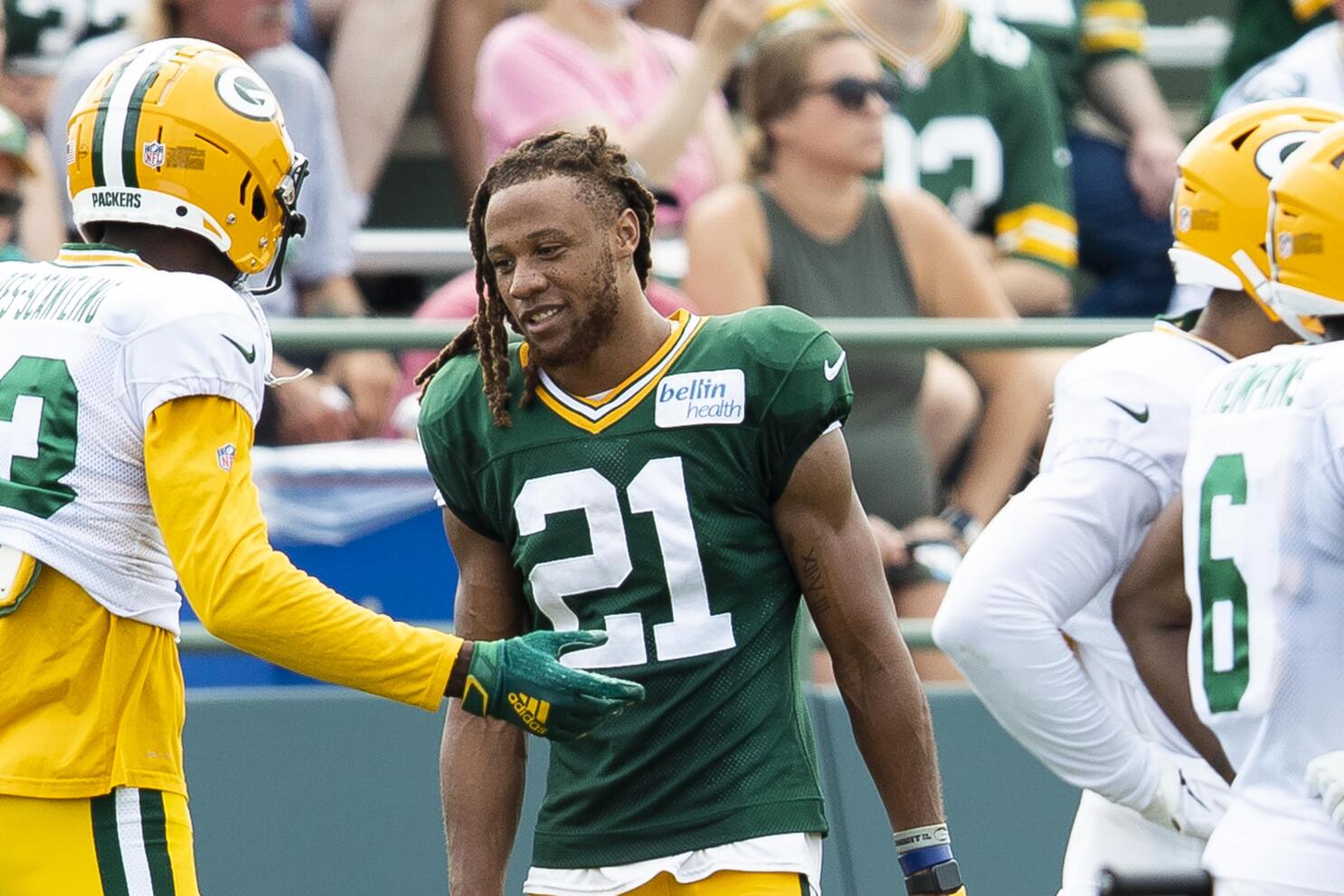 Packers keeping 1st-round pick Stokes busy on and off field