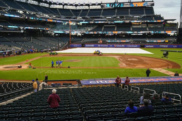 Mets owner Steve Cohen apologizes to Marlins for soggy field that forced  doubleheader
