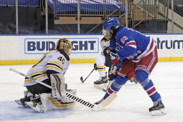Strome, Kreider lead Rangers to 6-2 win over Bruins - The San Diego  Union-Tribune