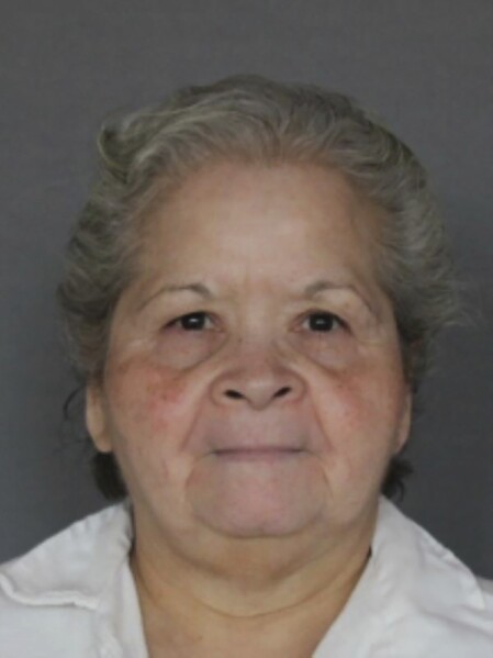 In this undated photo provided by Texas Department of Criminal Justice is prison inmate Yolanda Saldívar, who is serving a life sentence at the Patrick L. O'Daniel Unit prison in Gatesville, Texas, after being convicted of killing Tejano music star Selena Quintanilla-Perez. (Texas Department of Criminal Justice via AP)