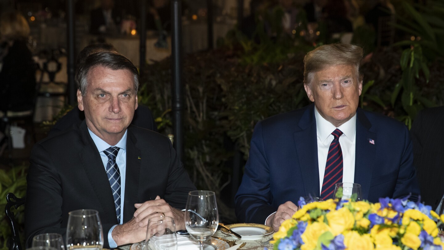 Trump Media Company processa uma justiça da Suprema Corte brasileira investigando Bolsonaro
 #ÚltimasNotícias