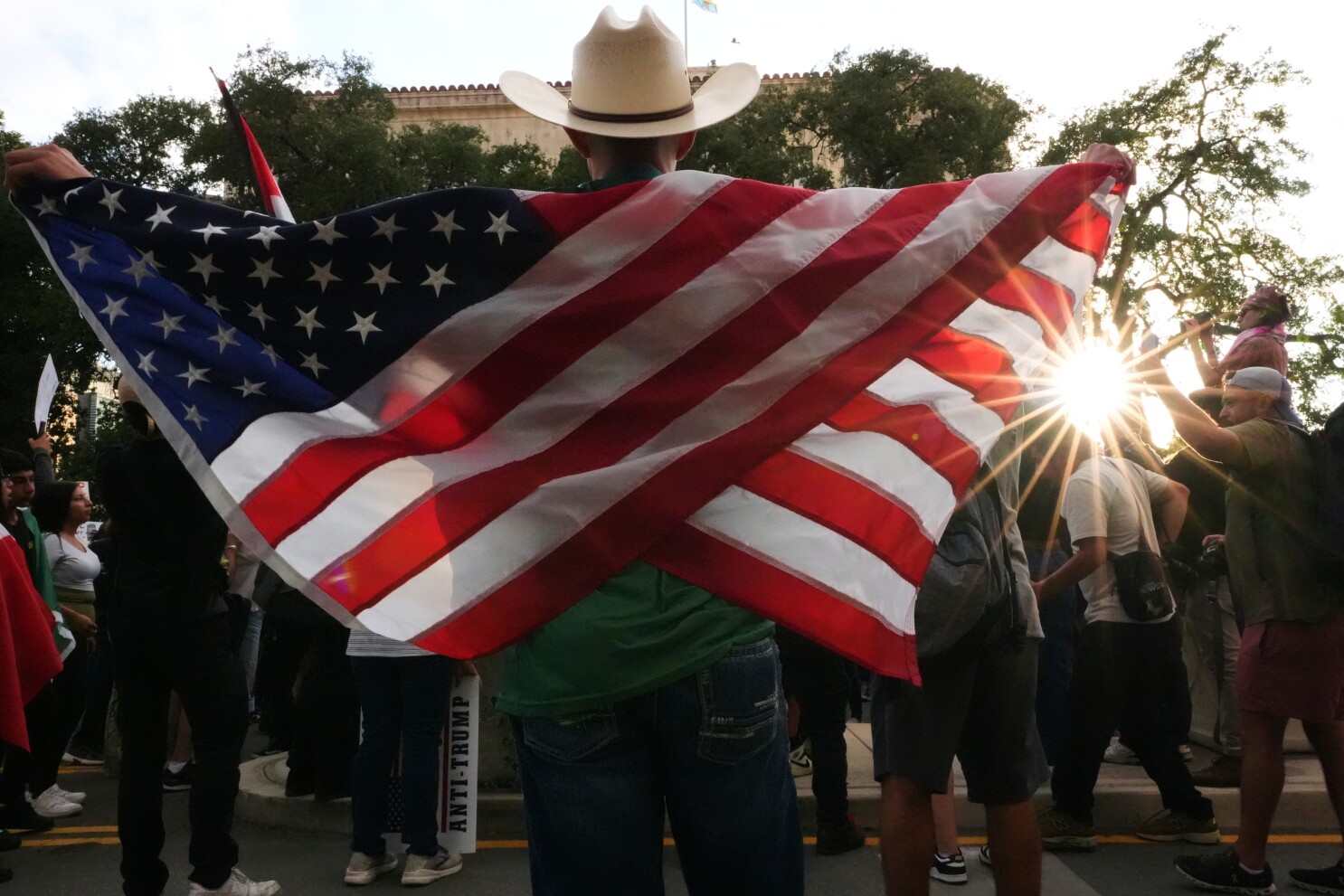 Texas governor deploys National Guard ahead of planned 'No Kings' protests