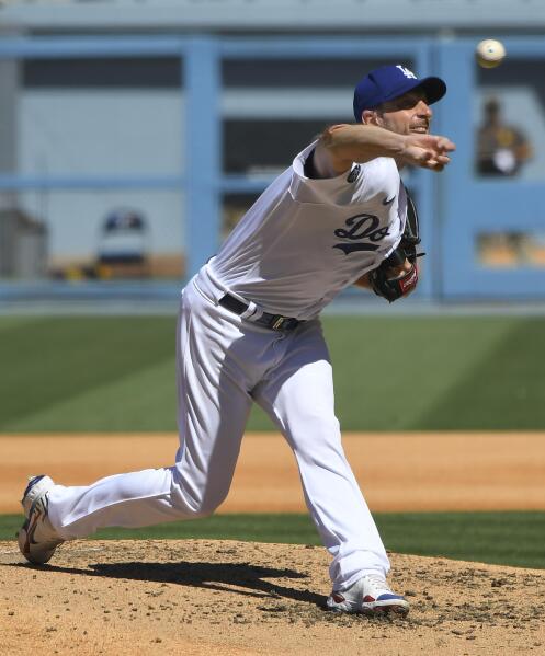 Los Angeles Dodgers' Trevor Bauer and David Price combine for as