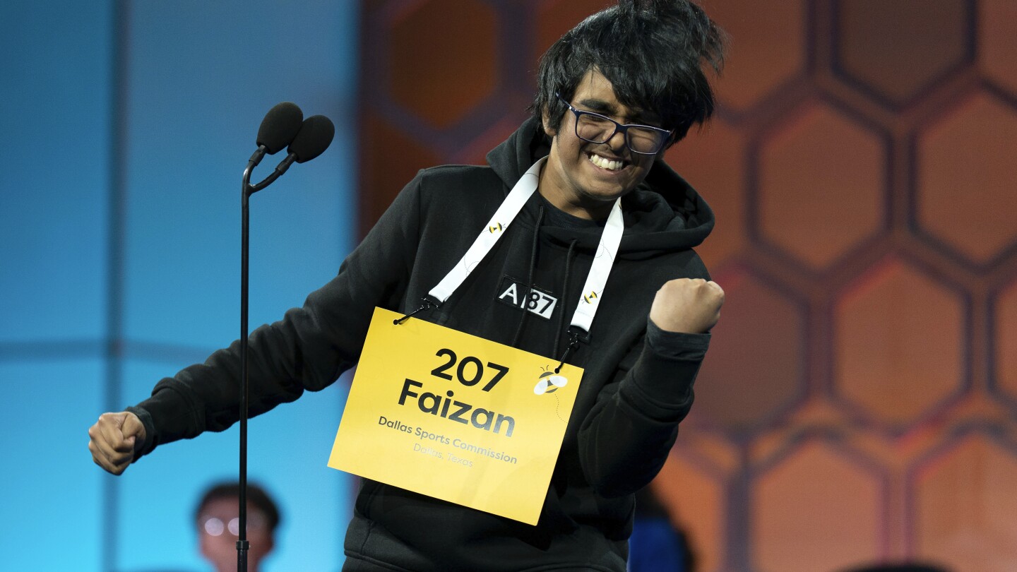 National Spelling Bee runners-up rarely go on to win. But Faizan Zaki hopes to defy the odds