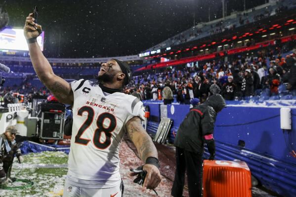 Cincinnati Bengals running back Joe Mixon vs. Buffalo Bills