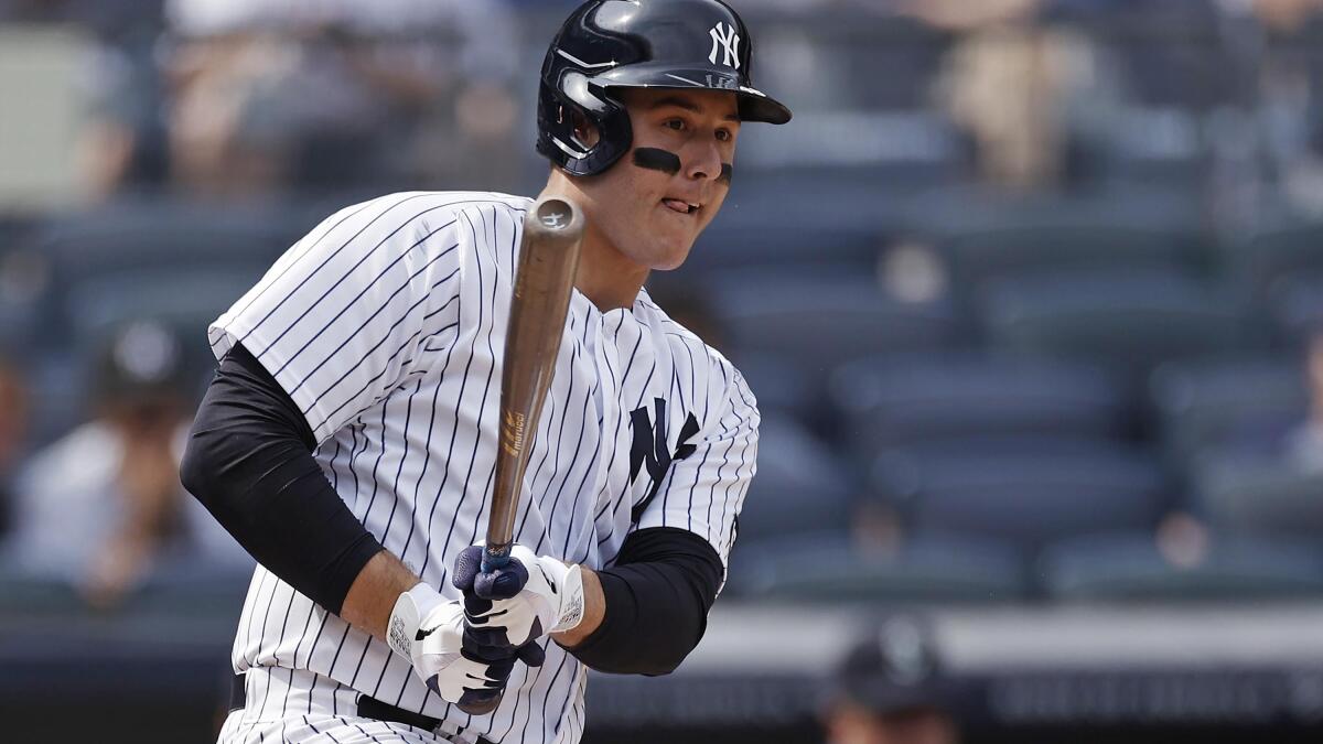 Yankees' Anthony Rizzo tests positive for COVID-19 