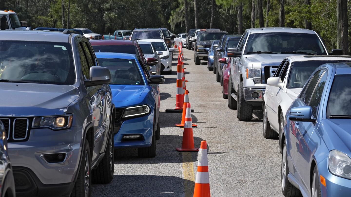 Floridians cleansing up from Typhoon Milton are hampered through a popular gas scarcity