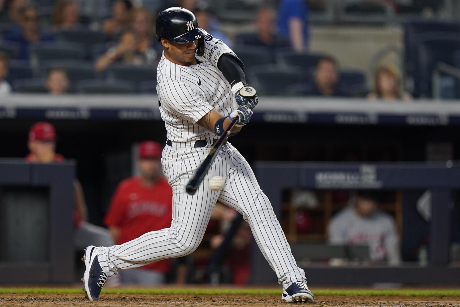 Yankees' Gleyber Torres moved up in lineup after setting