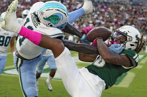 Pratt with 4 TDs; Tulane wins 3rd straight, beats USF 45-31