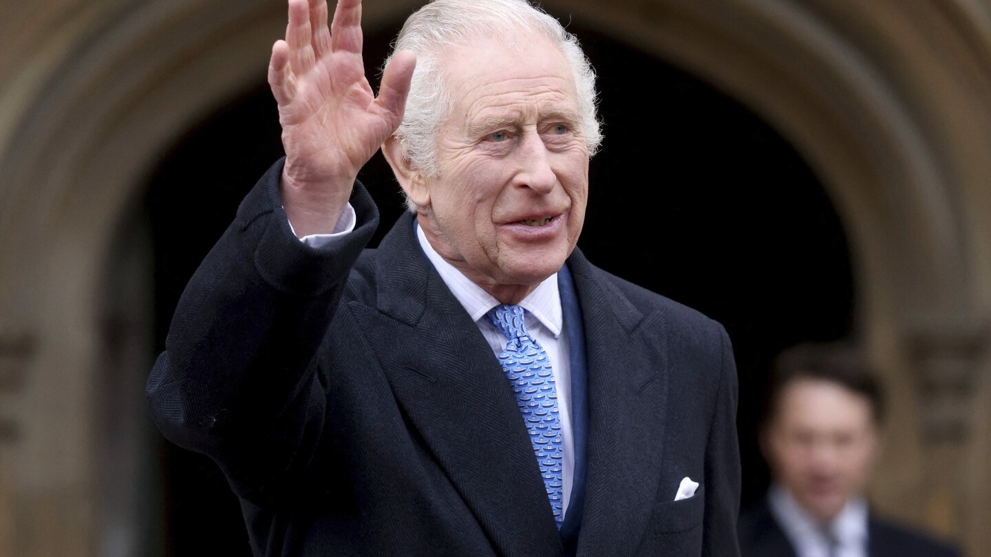 King Charles III to resume public duties after cancer treatment | AP News