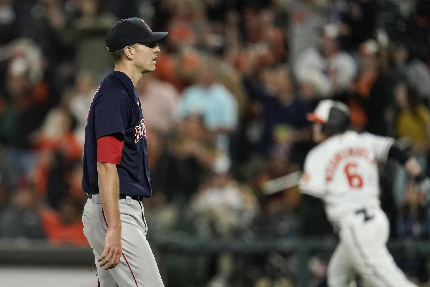 Red Sox lose lead late, fall to Orioles in extras on error