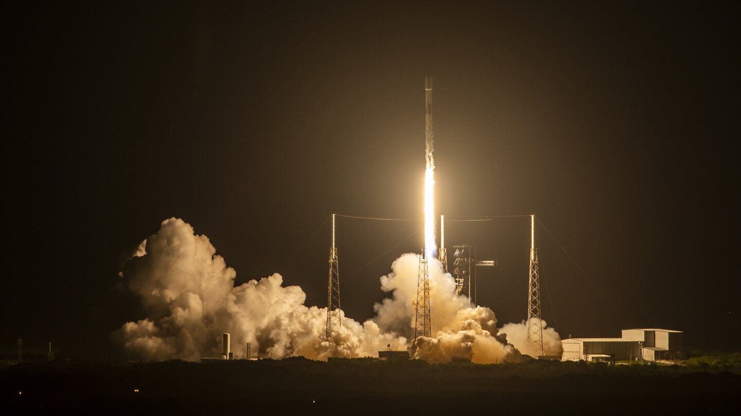 FAA grounds SpaceX after rocket falls over in flames at touchdown