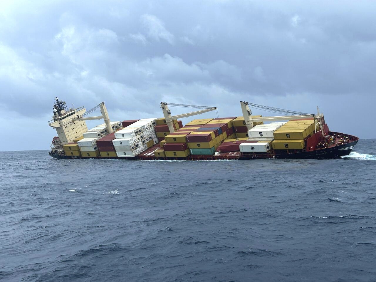 Kerala coast on high alert as vessel with hazardous cargo sinks
