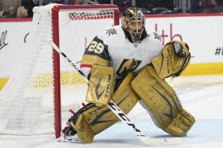 Marc-Andre Fleury not on Golden Knights' trading block