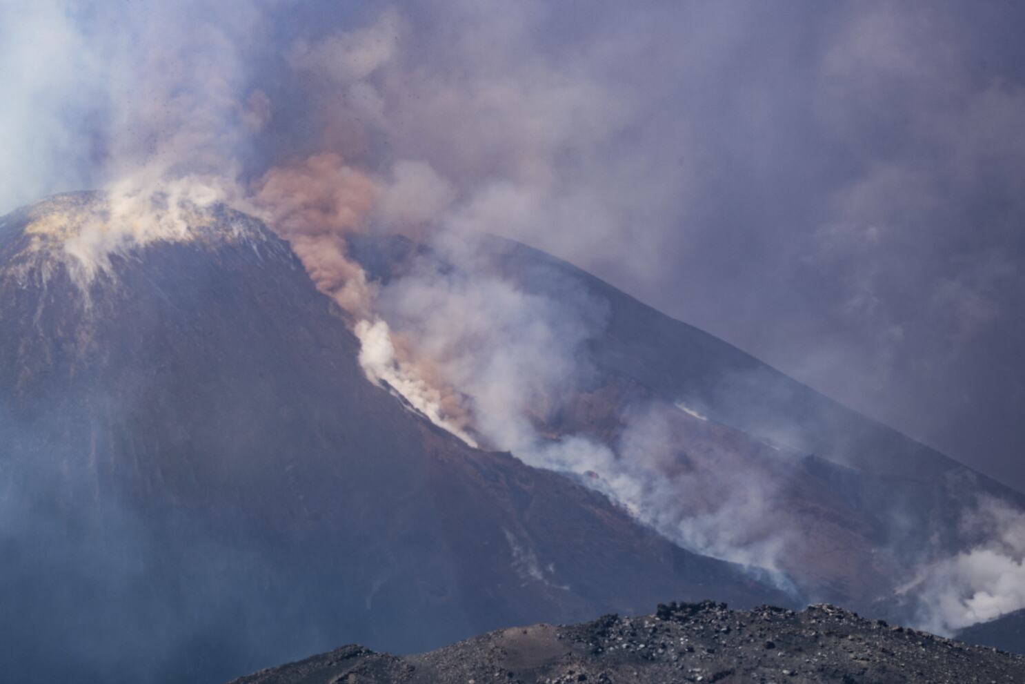 Mount Etna's latest eruption included a rare episode of pyroclastic flow