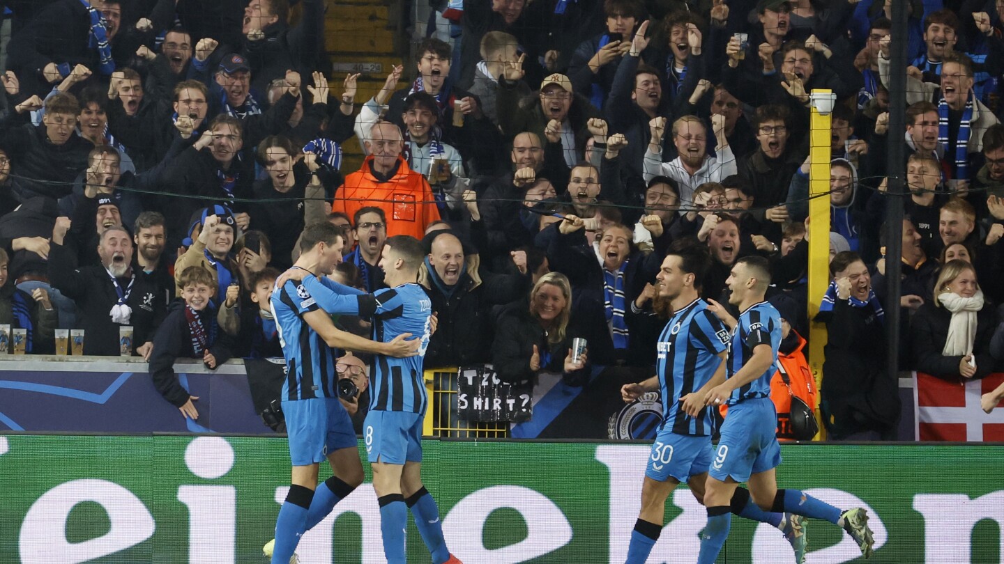 Aston Villa Falls to Club Brugge in Champions League