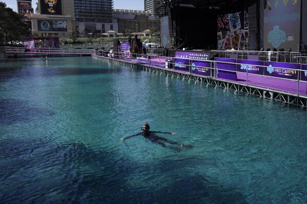 NFL Draft Isn't Just in Vegas, it's Happening on the Bellagio Fountains