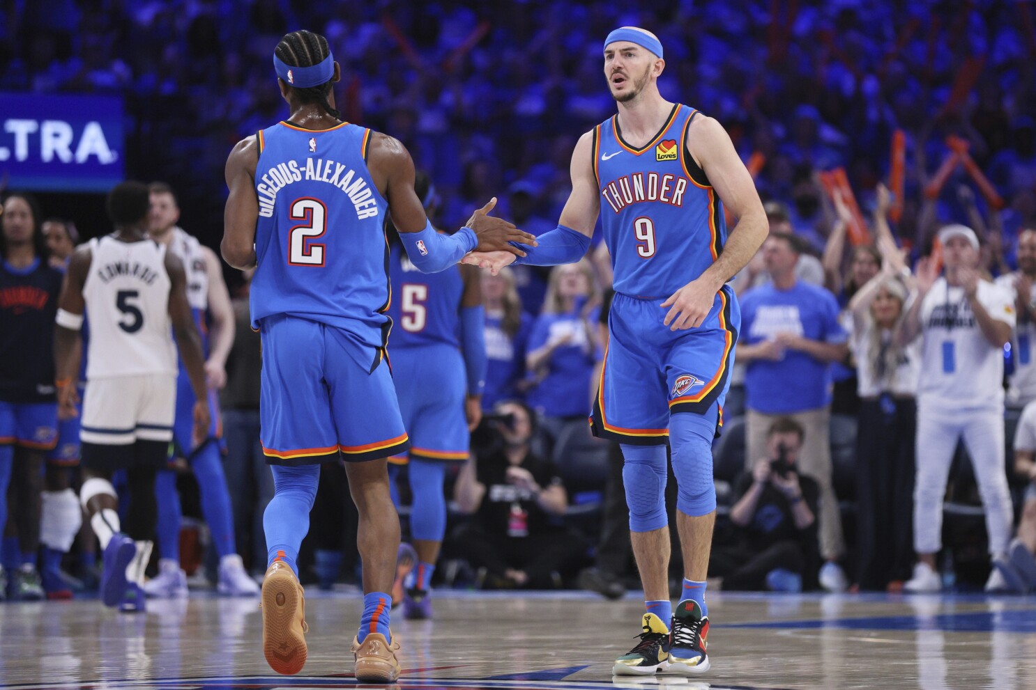 Thunder guard Alex Caruso is getting a 2nd NBA Finals chance, this time with fans