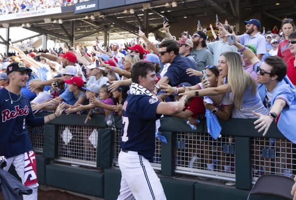 College World Series: Ole Miss wins first title, sweeping Oklahoma