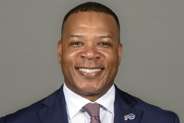 This is a 2024 photo of Terrance Gray of the Buffalo Bills NFL football team. (AP Photo/File)