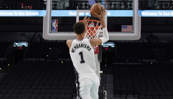 NBA Draft: Get Victor Wembanyama San Antonio Spurs jersey 