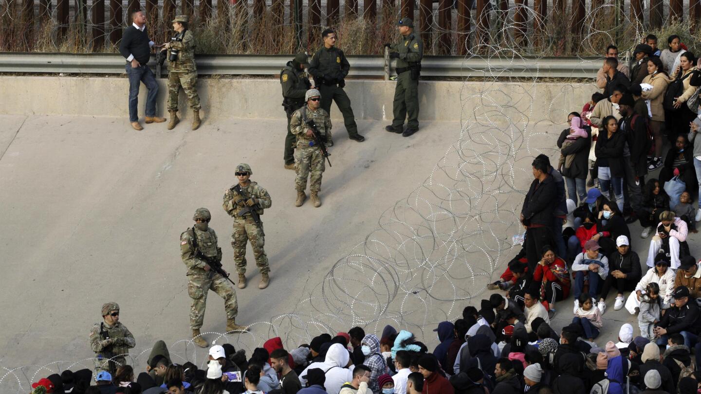 Migrants at US-Mexico border await ruling on asylum limits