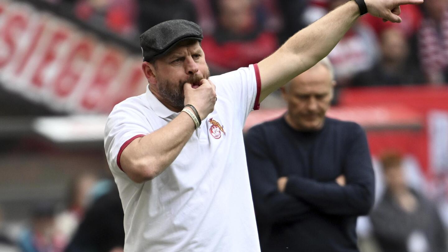 Cologne extends contract with coach Baumgart to 2025 AP News