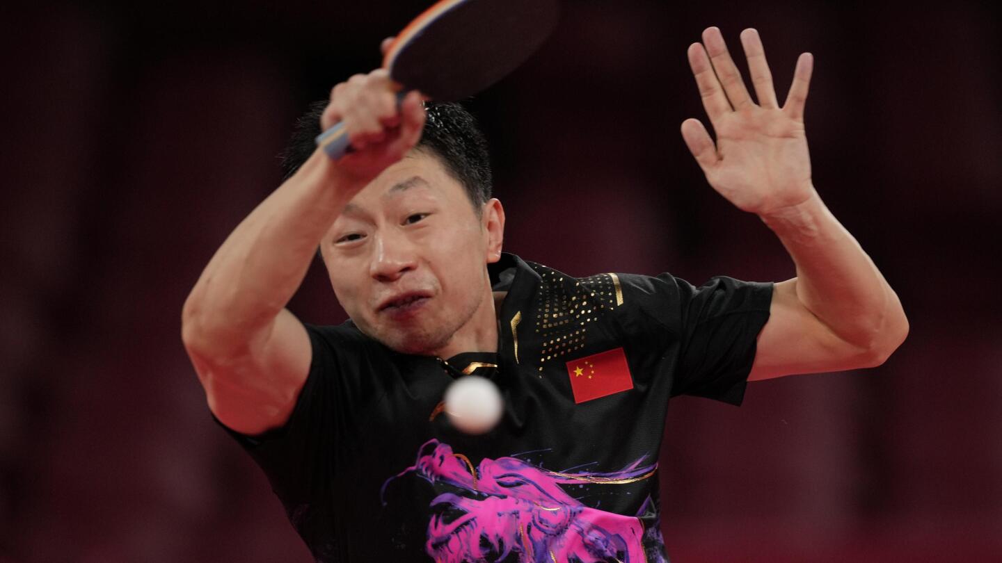 Ma Long wins 2nd Olympic gold in men's table tennis AP News