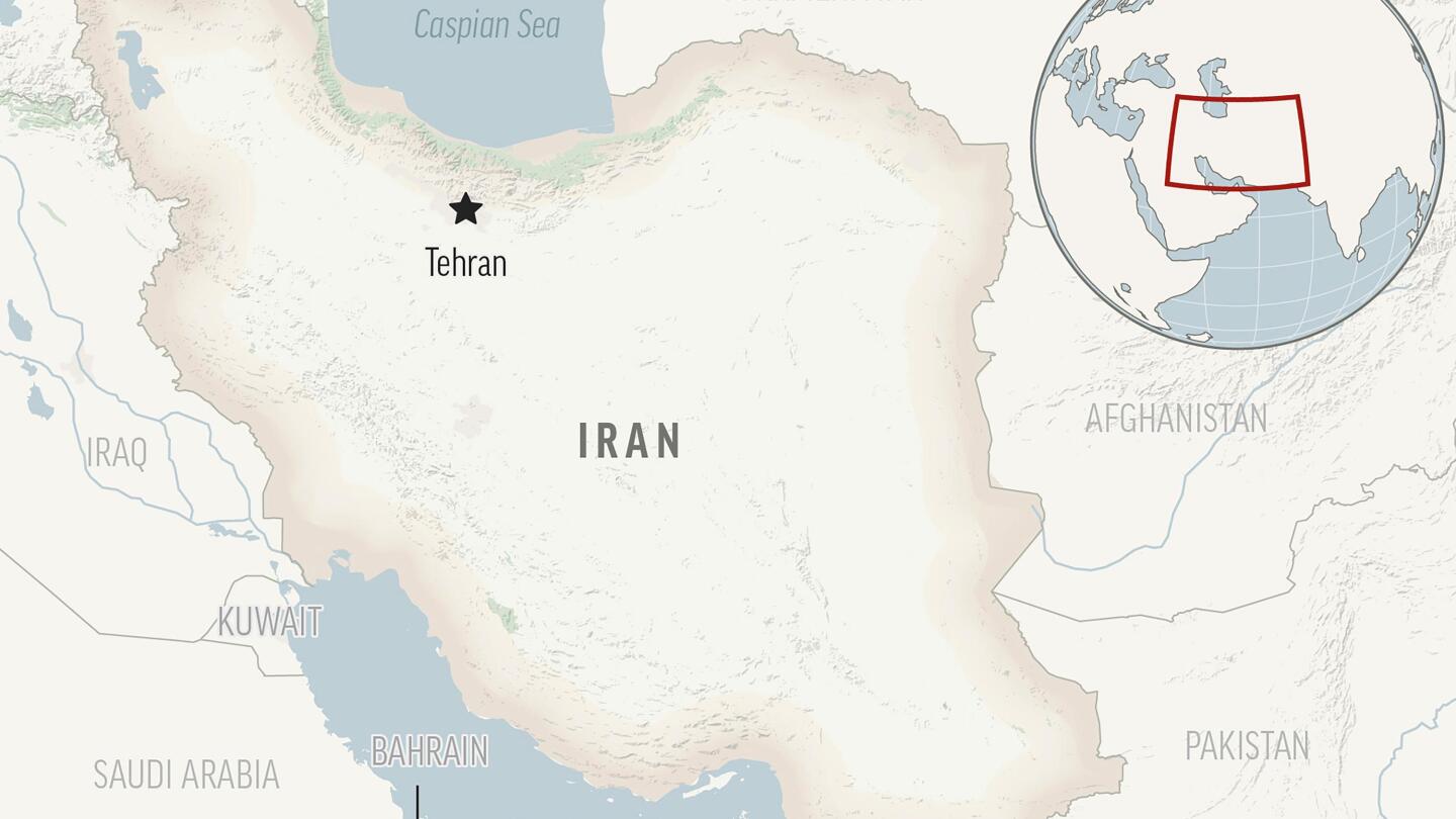 iranian revolution map
