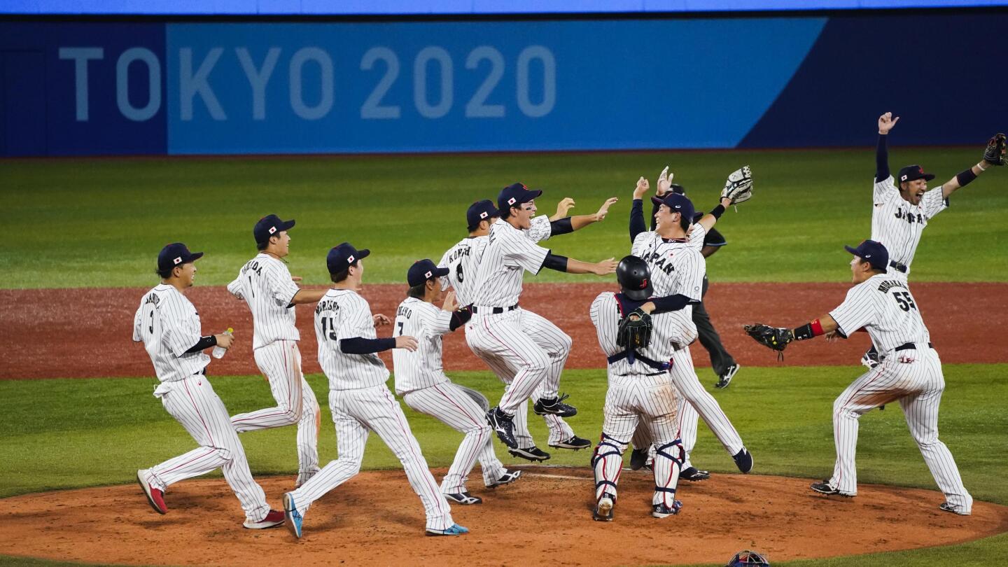 U.S. Olympic Baseball Team Loses To Japan, Leaving Tight Path To Gold :  Live Updates: The Tokyo Olympics : NPR