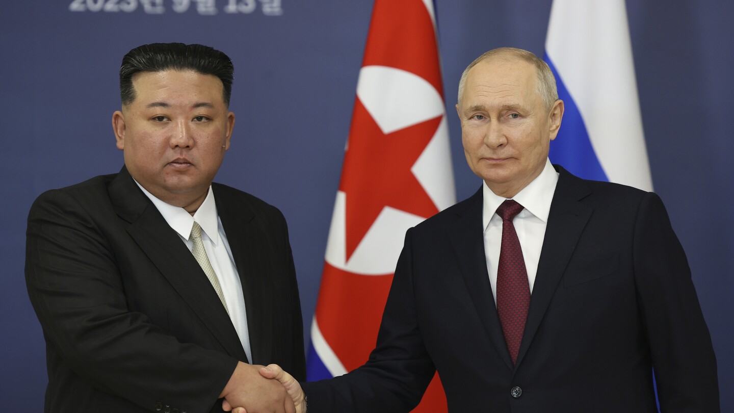 Kim Jong Un and Vladimir Putin Hold Summit Amidst Concerns of Supplying Ammunition for Ukraine