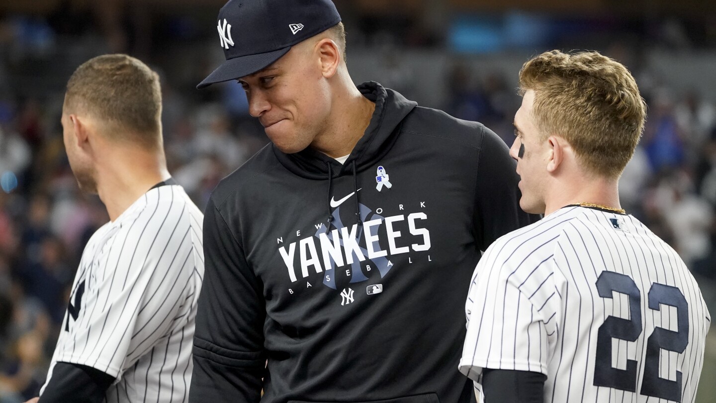 Yankees' Aaron Judge (toe) improving, says Aaron Boone - ESPN