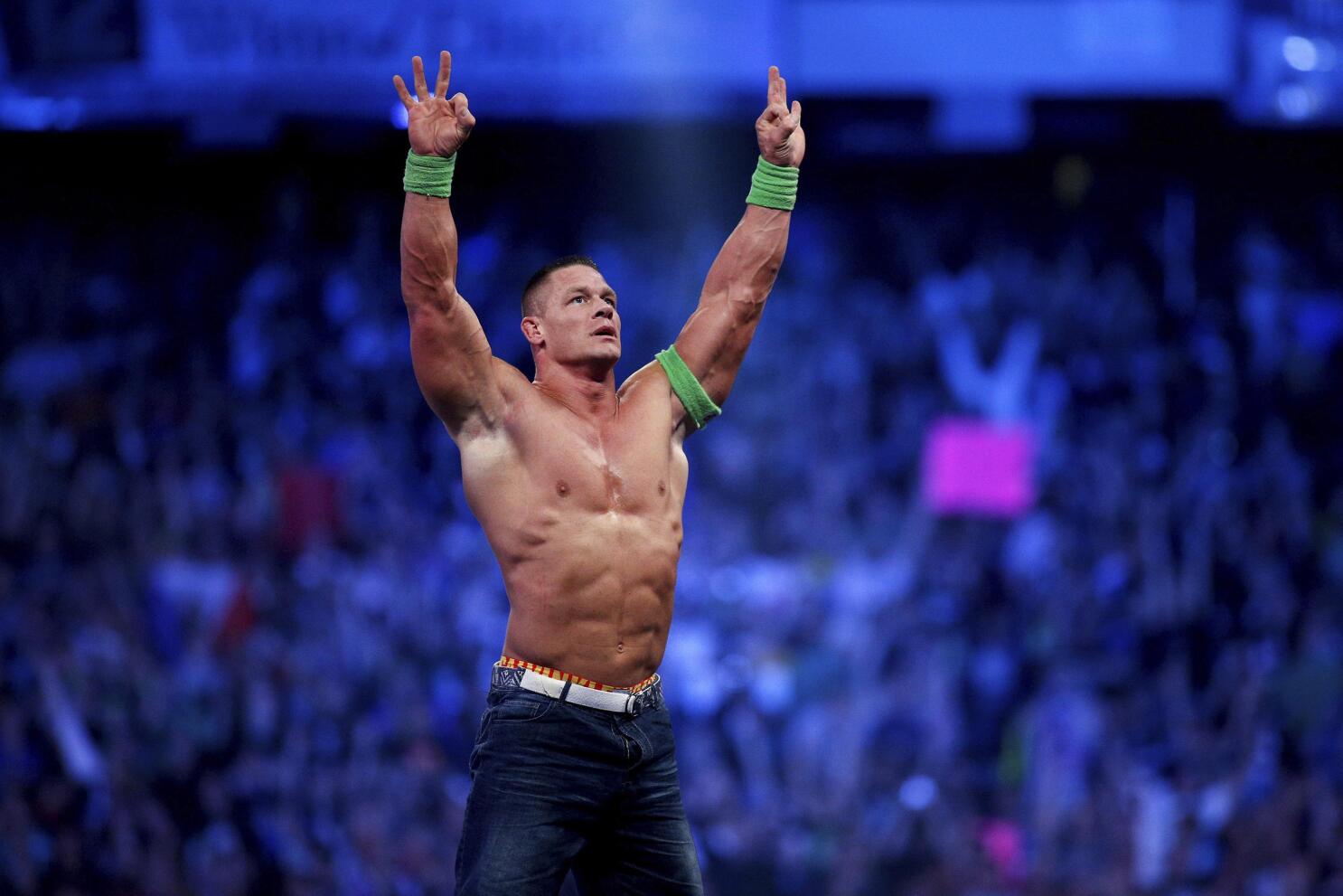 Ww John Cena Sex Videos - Q&A: Actor John Cena makes time for wrestling, Hollywood | AP News