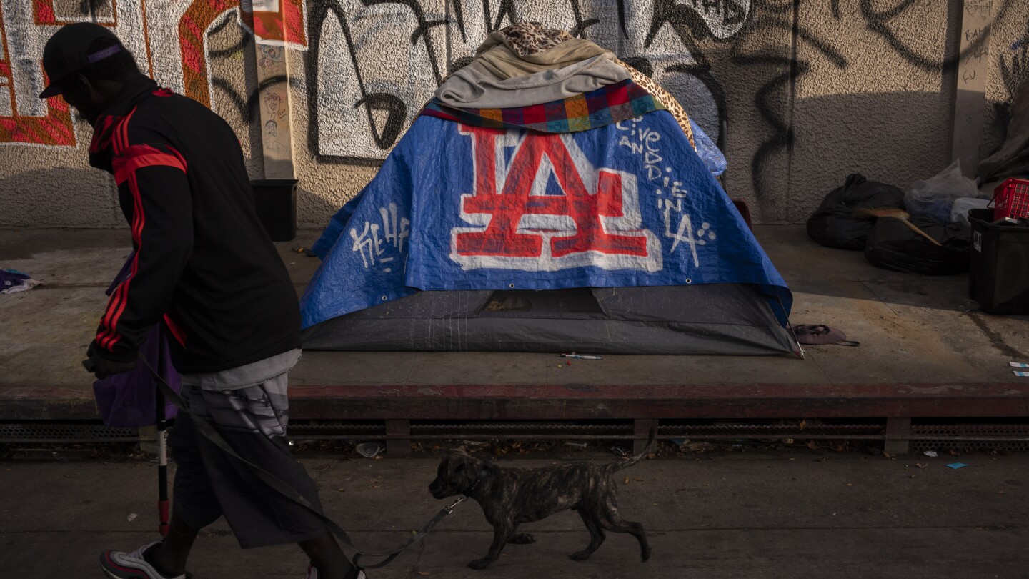 Gov. Gavin Newsom urges California cities and counties to ban homeless encampments