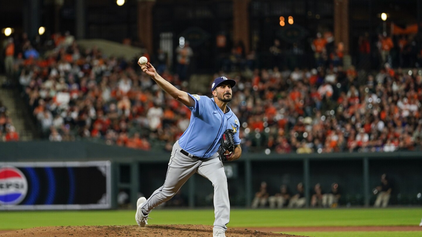 Charging Rays aim to surge past skidding Orioles