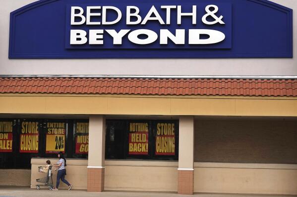 A shopper enters the Bed Bath and Beyond store in Coral Springs, Fla., on Thursday, Feb. 2, 2023. The troubled chain is closing stores across the U.S. (Joe Cavaretta/South Florida Sun-Sentinel via AP)