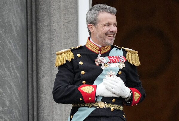 Frederik X is crowned king of Denmark after Queen Margrethe II abdicates | AP News