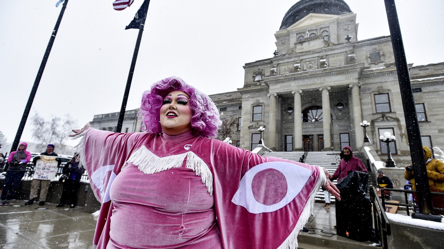 Montana judge keeps in place a ban on enforcement of law restricting drag shows, drag reading events