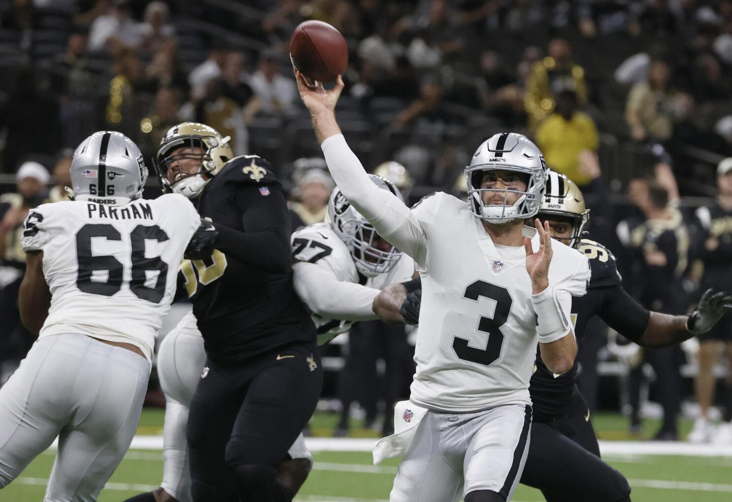 Raiders QB Jarrett Stidham has NFL 'dream come true'