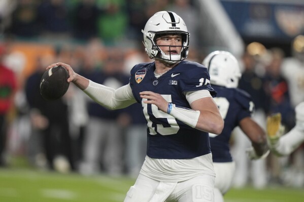 Penn State QB Drew Allar's late interception helps seal Notre Dame's win in Orange Bowl | AP News