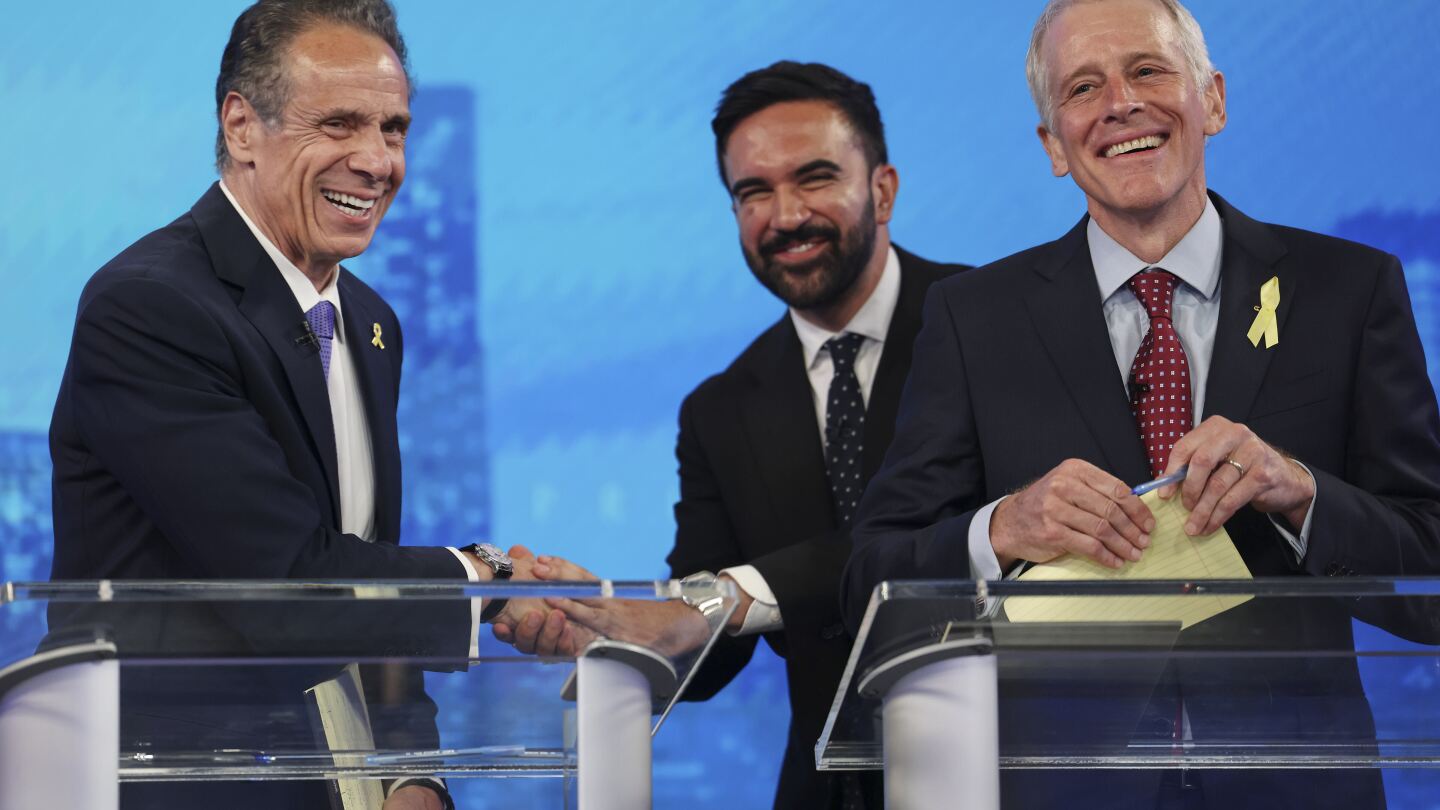 Cuomo Grilled in NYC Democratic Mayoral Debate