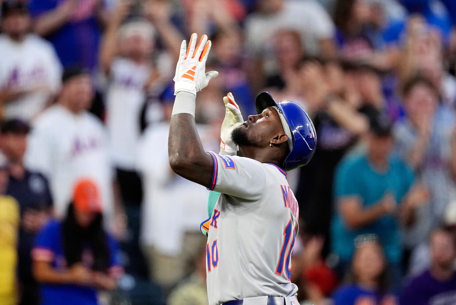 Ronny Mauricio's long homer powers Mets past Rockies 8-1