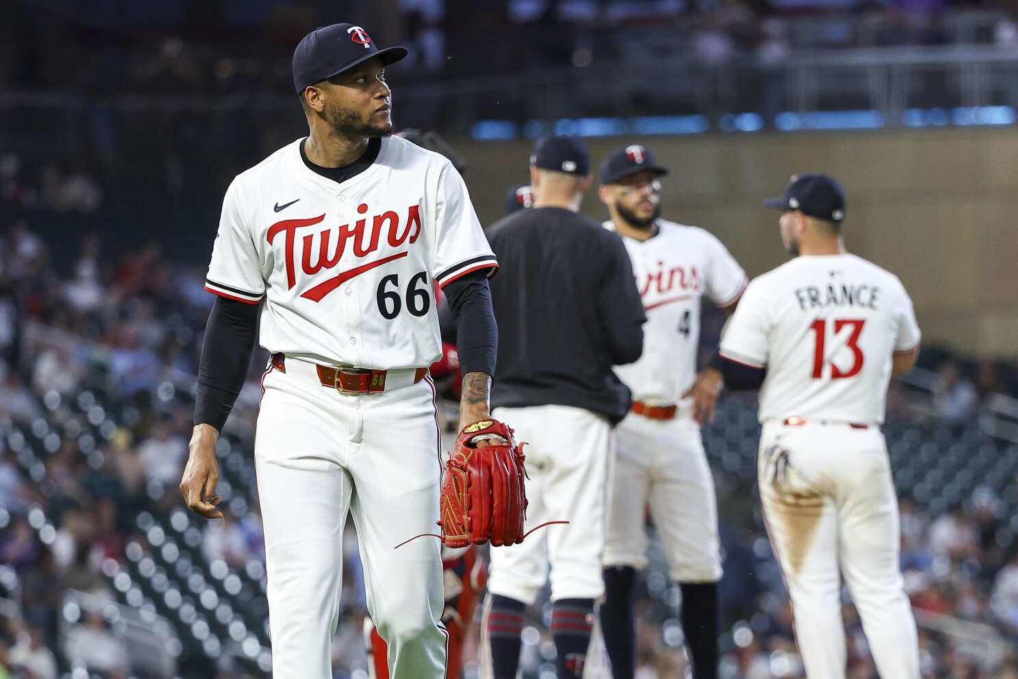 Twins trade reliever Alcala to Red Sox for minor leaguer