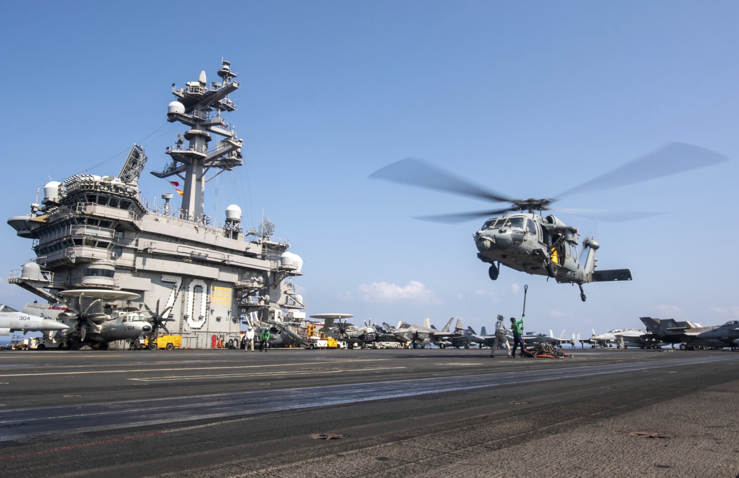 New US aircraft carrier in Mideast ahead of 2nd Iran-US nuclear talks