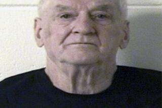 FILE - In this booking photo, provided by the Marinette County Jail on March 22, 2019, shows Raymand Vannieuwenhoven. Vannieuwenhoven serving two life terms for killing a Wisconsin couple in a slaying that went unsolved for decades has died in prison, state corrections officials confirmed, Thursday, June 23, 2022. Vannieuwenhoven, 85, was convicted last year of fatally shooting 25-year-old David Schuldes and 24-year-old Ellen Matheys in a Marinette County park on July 9, 1976 in Silver Cliff, about 200 miles north of Milwaukee.(Marinette County Jail via AP, File)