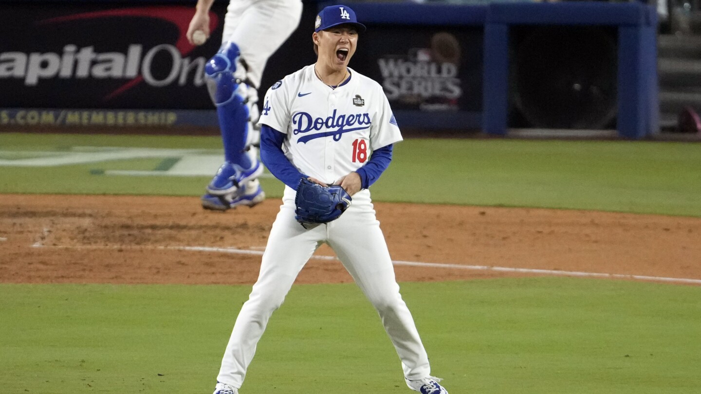 Yamamoto leads Dodgers to Game 2 win