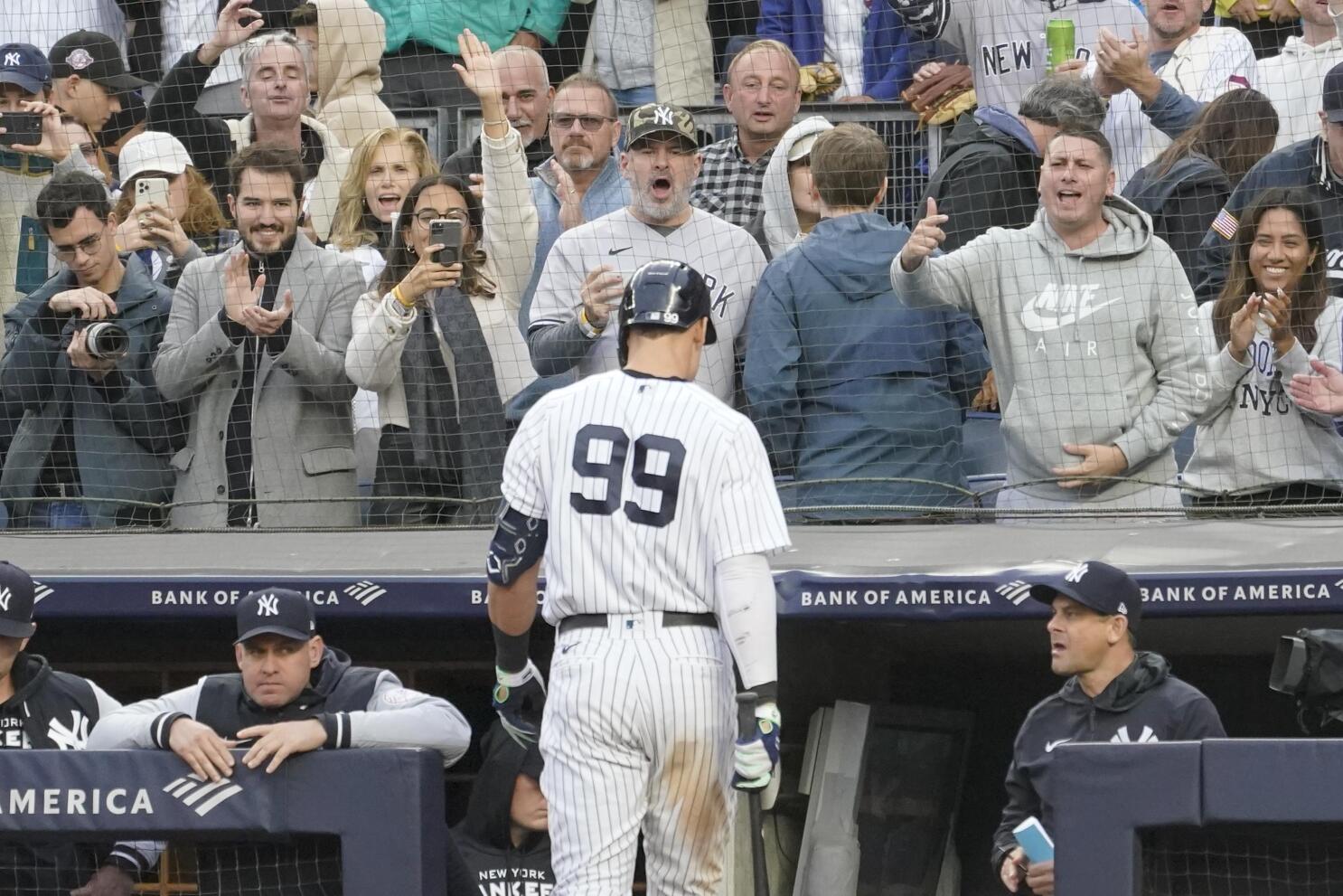 Judge stays at 61 homers on 61st anniversary of Maris' 61st