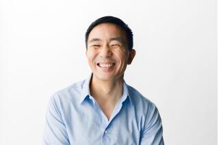 This photo provided by Credit Karma shows Ken Lin, the CEO of Credit Karma. Financial technology company Credit Karma is probably best known for giving Americans regular access to their credit scores, but the company also acts as a starting place to shop for a loan, bank account or mortgage. Lin spoke to The Associated Press about what financial products borrowers are still shopping for in this high inflation economy, as well as Americans’ spending habits. (William Miller/Credit Karma via AP)