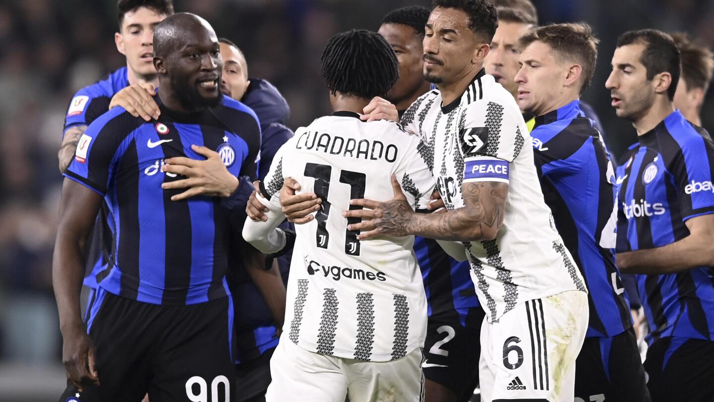 Inter, Juventus Cup semi ends in scuffle after 1-1 draw