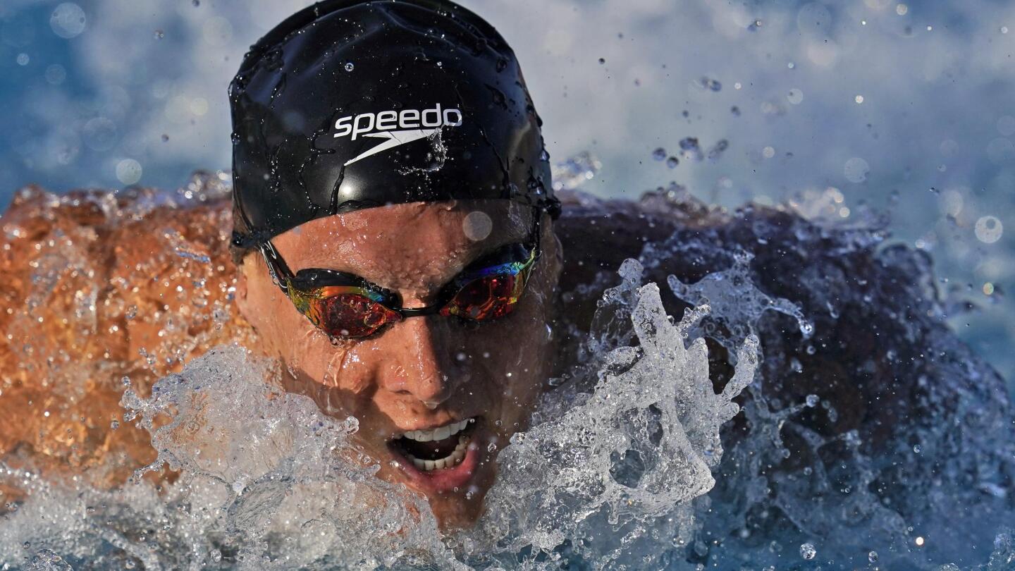 Dressel, Ledecky lead chase for Olympic berths at US trials